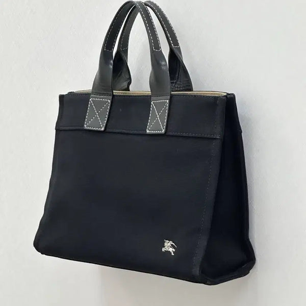[BUNJANG] Burberry Black Fabric Tote Bag / burberry / 버버리 블랙 패브릭 토트백