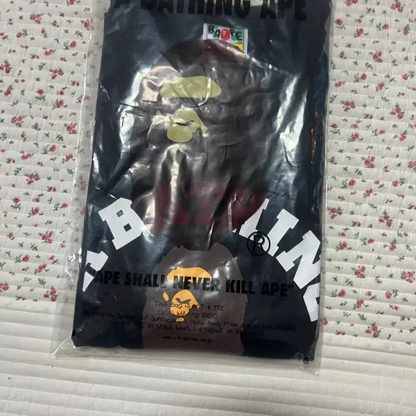 [BUNJANG] BAPE Short Sleeve T-Shirt Black / 베이프 반팔티 블랙