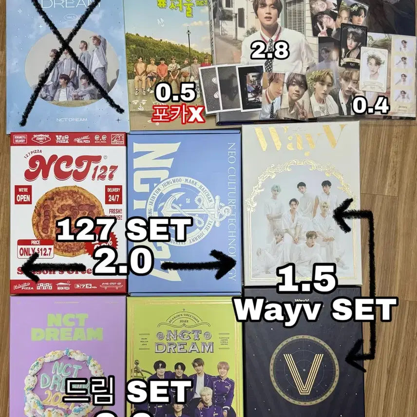 [BUNJANG] NCT WayV Season's Greetings / Nct Wayv 엔시티 엔시티127 엔시티드림 웨이션브이 시즌그리팅