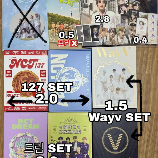 [BUNJANG] NCT WayV Season's Greetings / Nct Wayv 엔시티 엔시티127 엔시티드림 웨이션브이 시즌그리팅