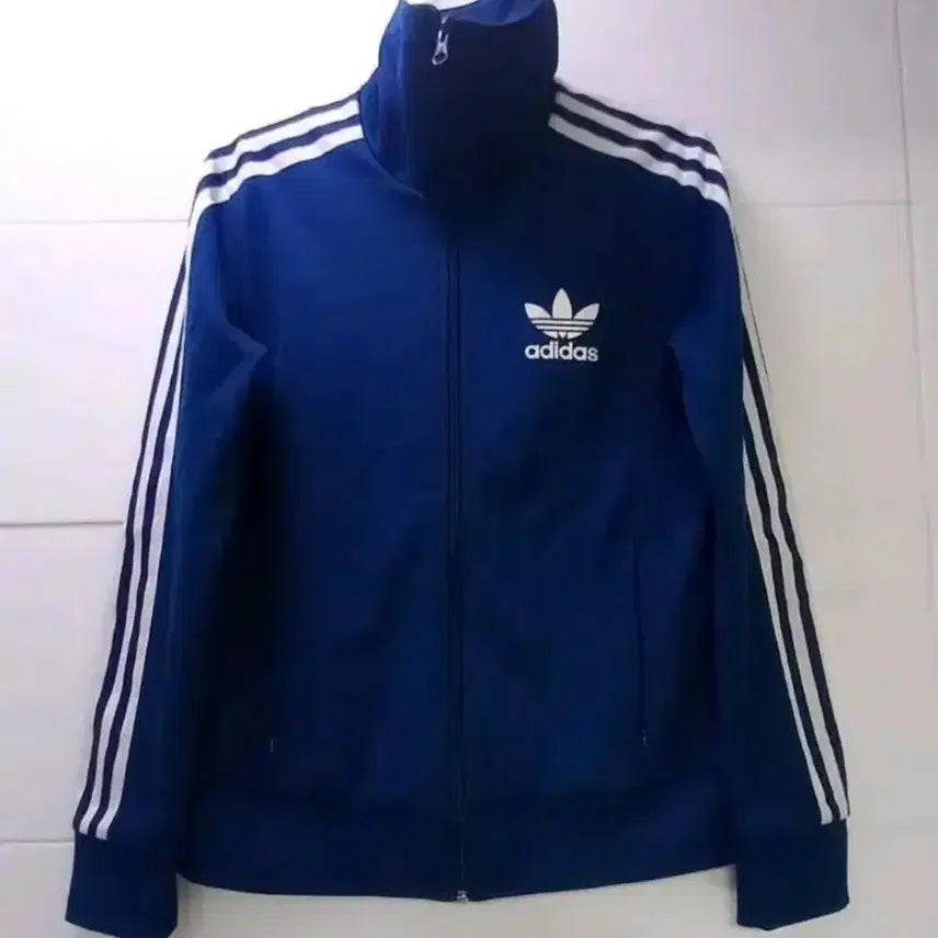 [BUNJANG] Adidas Europa Track Top Jersey Zip-Up S / 아디다스 청록 진네이비 유로파 트랙탑 져지집업 S 90