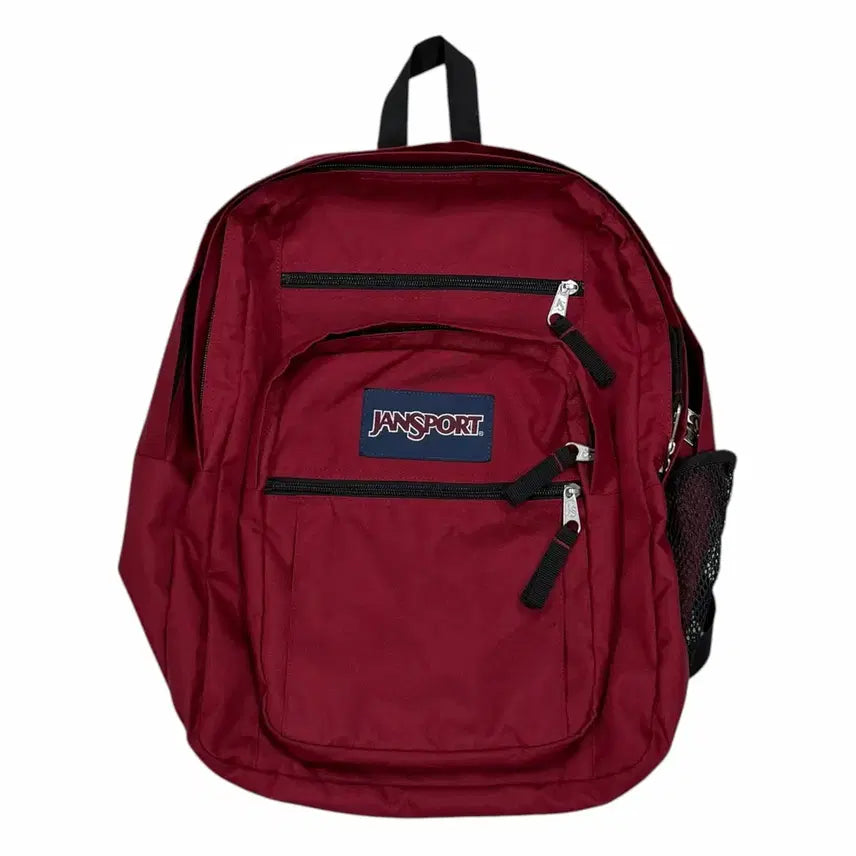 [BUNJANG] JanSport Vintage Big Student Backpack Burgundy Russet Red / 잔스포츠 빈티지 빅스튜던트 버건디 러셋레드 백팩 가방