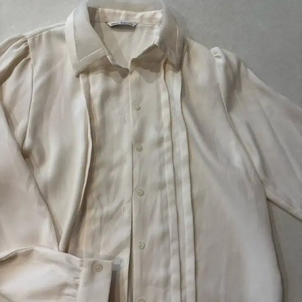[BUNJANG] Maison de Blanche Ivory Blouse Shirt / 메종 드 블랑쉬 셔츠 아이보리블라우스