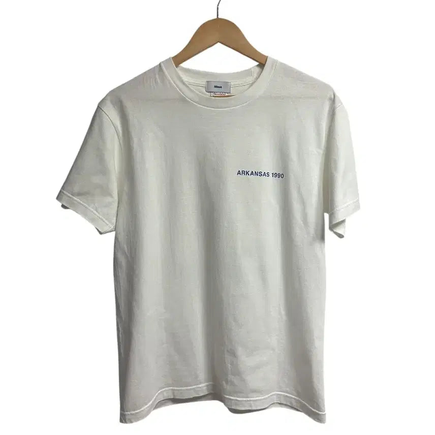 [BUNJANG] LIRISON Regular Fit Tennis Championship Short Sleeve T-Shirt White M Size / 리리썬 레귤러핏 테니스 챔피언쉽 반팔티셔츠 화이트 M size