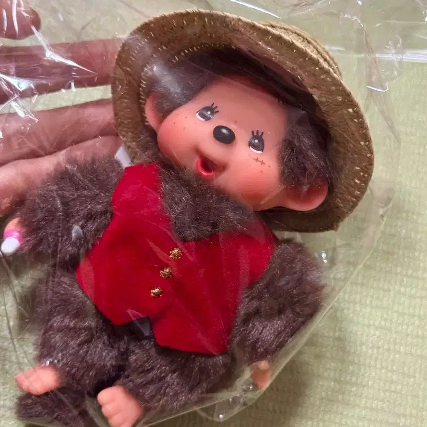 [BUNJANG] One Piece Monchhichi Keyring (Sealed) / [미개봉] 원피스 몬치치 키링