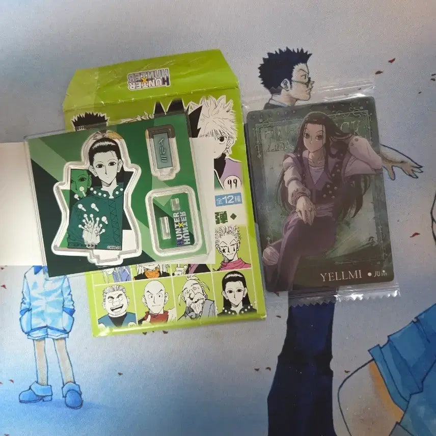 [BUNJANG] Hunter x Hunter Illumi & Itachi Acrylic Figure Bundle Set / 헌터헌터 이르미 이타쟈가 피겨아크릴 일괄판매