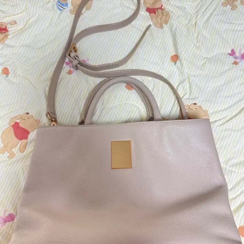 [BUNJANG] Couronne Beige Tote Bag / couronne 베이지 토트백 가방 교환 판매