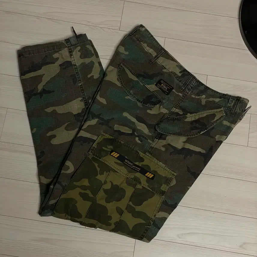 [BUNJANG] BAPE x WTAPS Cargo Trousers / 베이프 x 더블탭스 카고 트라우저 L