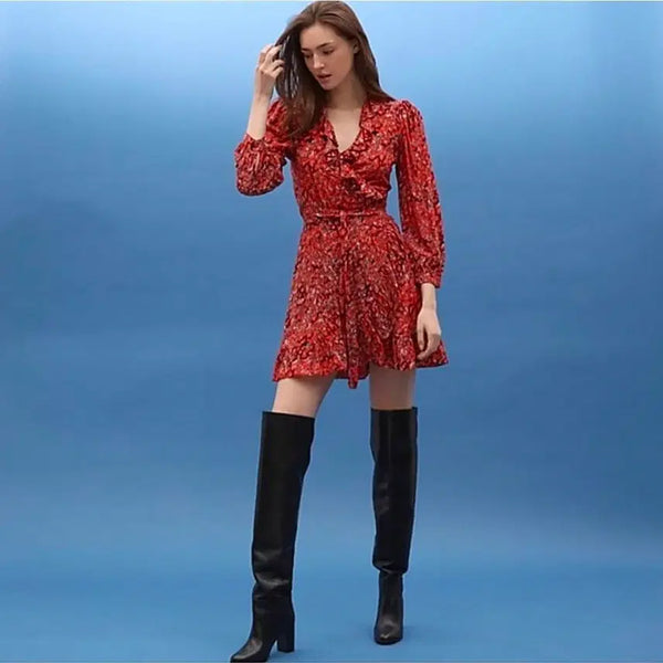 [BUNJANG] Maje Wrap Dress / 마쥬 랩 원피스