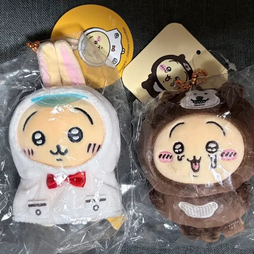 [BUNJANG] Chiikawa Usagi Raincoat & Malay Bear Usagi Bundle Set (Sealed) / 치이카와 우비우사기&말레이곰 우사기 미개봉 일괄양도