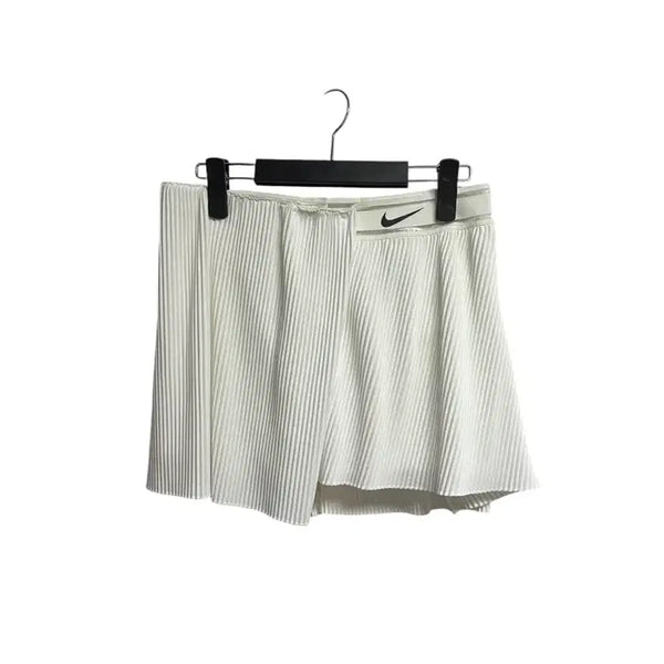 [BUNJANG] Nike Victory Pleats Tennis Skirt White M Size / 나이키(Nike) 빅토리 플리츠 테니스 스커트 화이트 M size