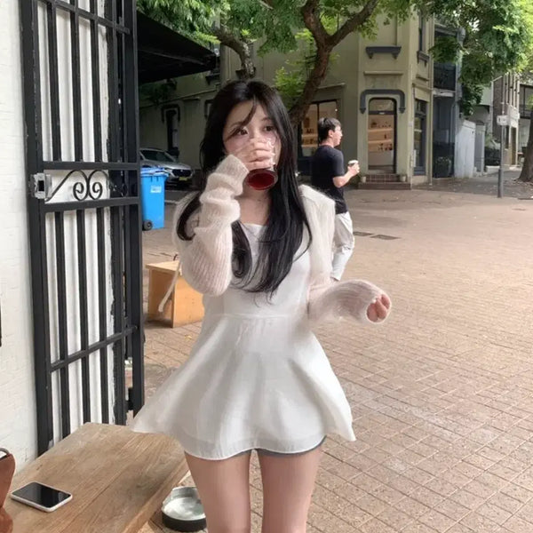 [BUNJANG] Shop of Ove Cloud Hoodie Bolero / 샵오브 ove 클라우드 후디 볼레로