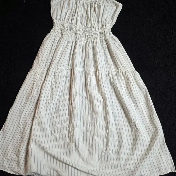 [BUNJANG] Uniqlo Striped Sleeveless Maxi Dress / 유니클로스트라이프 패턴 민소매 원피스