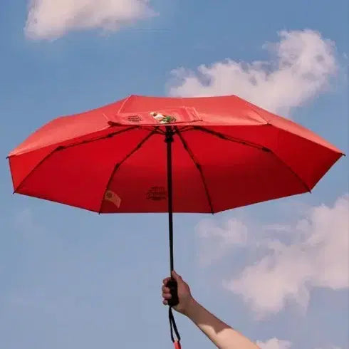 [BUNJANG] Super Mario Toad Automatic Umbrella (Red) / 슈퍼마리오 토드 자동우산 (레드)
