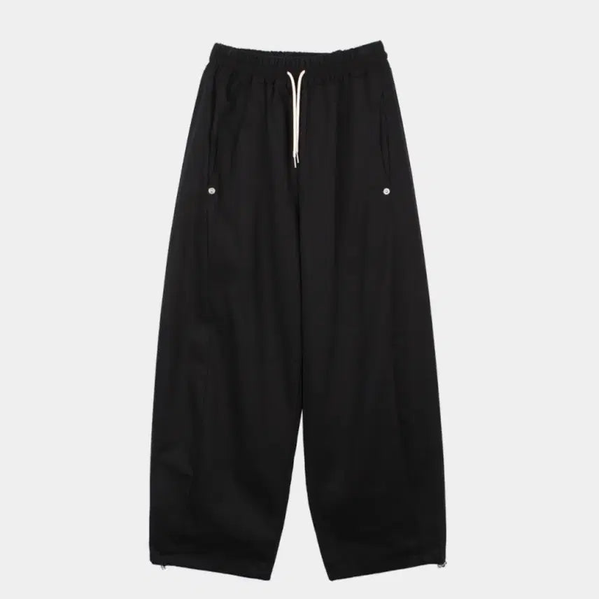 [BUNJANG] Zeclip Cotton Balloon Fit Side Snap Wide Pants / [택달린 새상품] 지크립 코튼 벌룬핏 사이드 스냅 와이드 팬츠