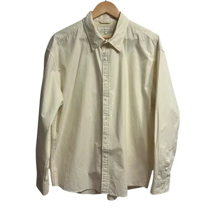 [BUNJANG] UNIONBLUE Runtree Cotton Shirt Lemon L / 유니온블루 런트리 코튼 셔츠 레몬 L size