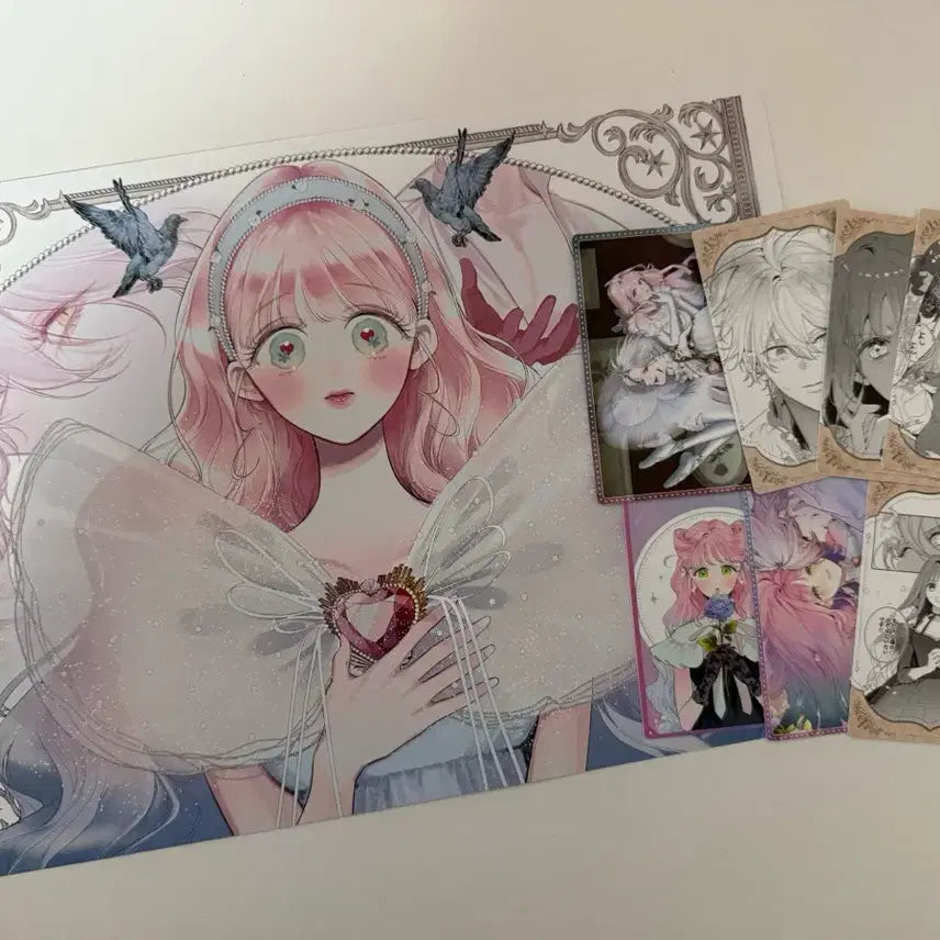 [BUNJANG] YOUNITE K-Pop Group [YOUNITE] 'Cloud 9' Album Unsealed Illustration Board / 꽃을 숨긴 너의 유성 포카, 일러스트보드