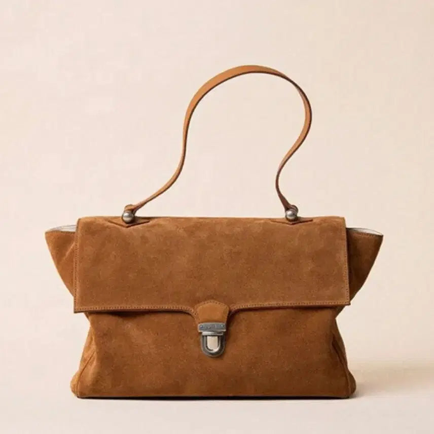 [BUNJANG] A.T.P Atelier Brief Bag Oak Suede / 애테 브리프백 OAK SUEDE 스웨이드 백