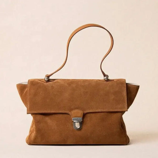 [BUNJANG] A.T.P Atelier Brief Bag Oak Suede / 애테 브리프백 OAK SUEDE 스웨이드 백