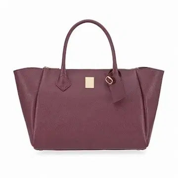 [BUNJANG] Couronne Stephanie M Tote Shoulder Bag Burgundy / 쿠론 스테파니 M 와인 토트백숄더백