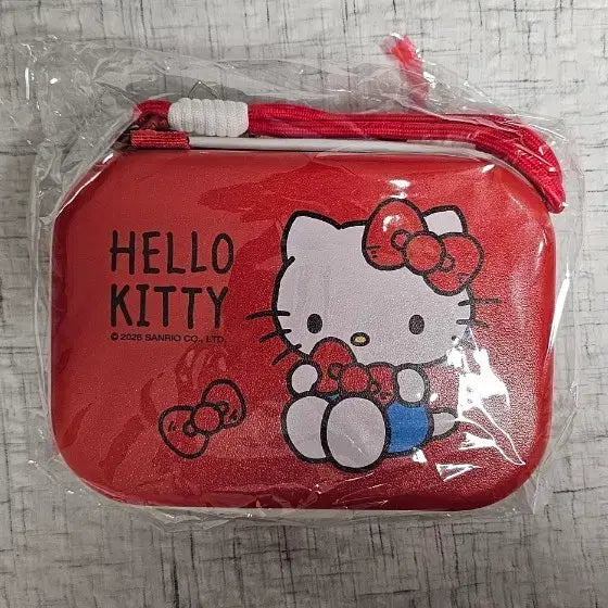 [BUNJANG] Hello Kitty Portable Storage Box Red / 헬로키티 휴대용 수납함 레드