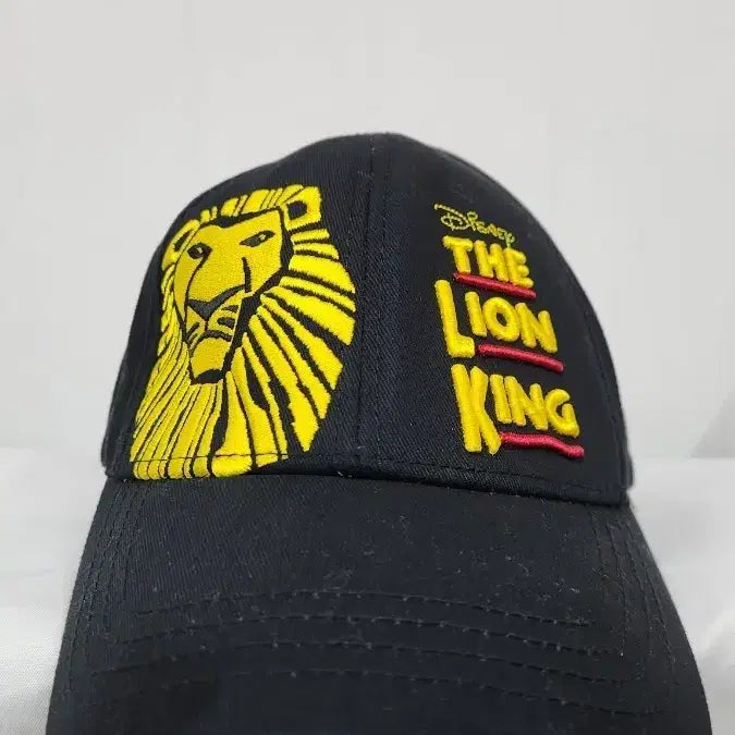 [BUNJANG] Disney Lion King Embroidered Logo Vintage Ball Cap / 디즈니 라이온킹 자수로고 빈티지 볼캡 모자