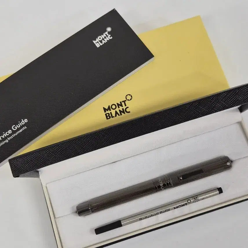 [BUNJANG] Montblanc Rollerball Pen Set with Refills / 몽블랑 펜 세트 롤러볼 리필 포함