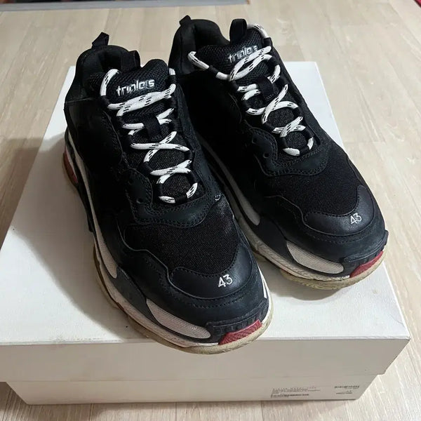 [BUNJANG] Balenciaga Triple S Sneakers Bread / (43) 발렌시아가 트리플 S 스니커즈 브레드
