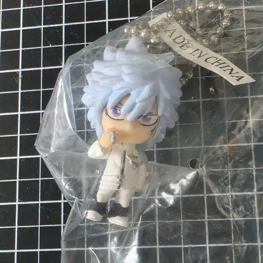 [BUNJANG] Katekyo Hitman Reborn! Old School Byakuran Keyring Strap Figure / [새상품] 가히리 고전 백란 키링 스트랩 피규어