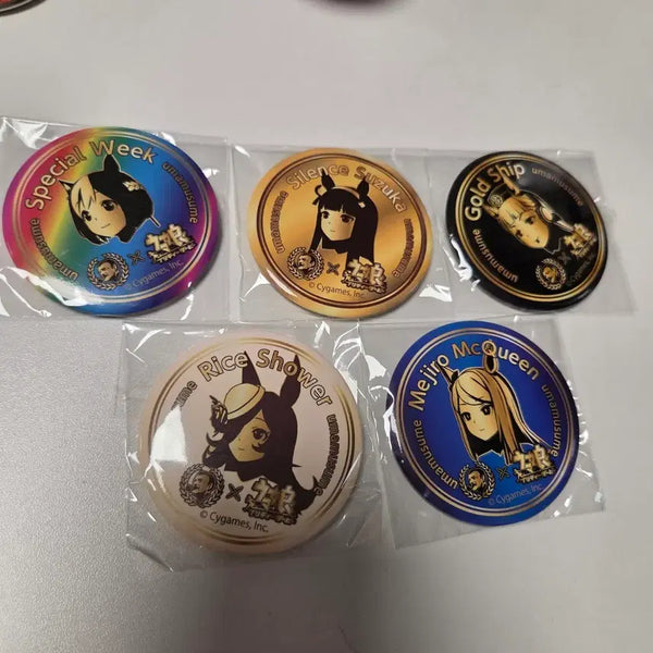 [BUNJANG] Uma Musume Boss Collaboration Can Badge Pin Button / 우마무스메 보스 콜라보 캔뱃지 핀버튼
