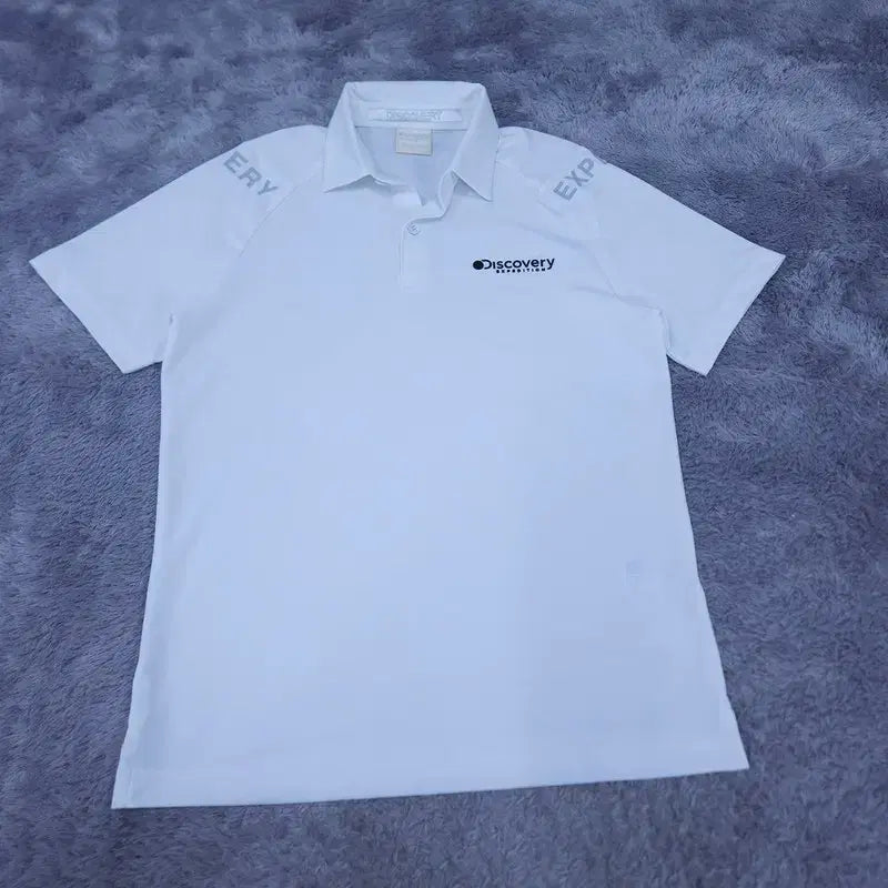 [BUNJANG] Discovery Expedition 95 Khaki Collar T-shirt / 95 디스커버리 반팔 카라티 | 0602A10