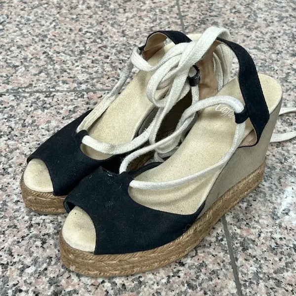 [BUNJANG] Castañer Wedge Sandals Size 35 / [35] 까스따네르 웨지 샌들