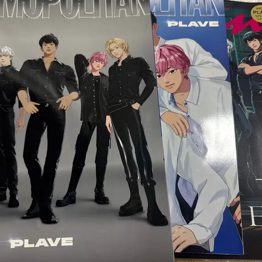 [BUNJANG] PLAVE 2024 Cosmopolitan & AnAn Magazine Bundle Set / 플레이브 잡지 앙앙 코스모폴리탄 파쉬