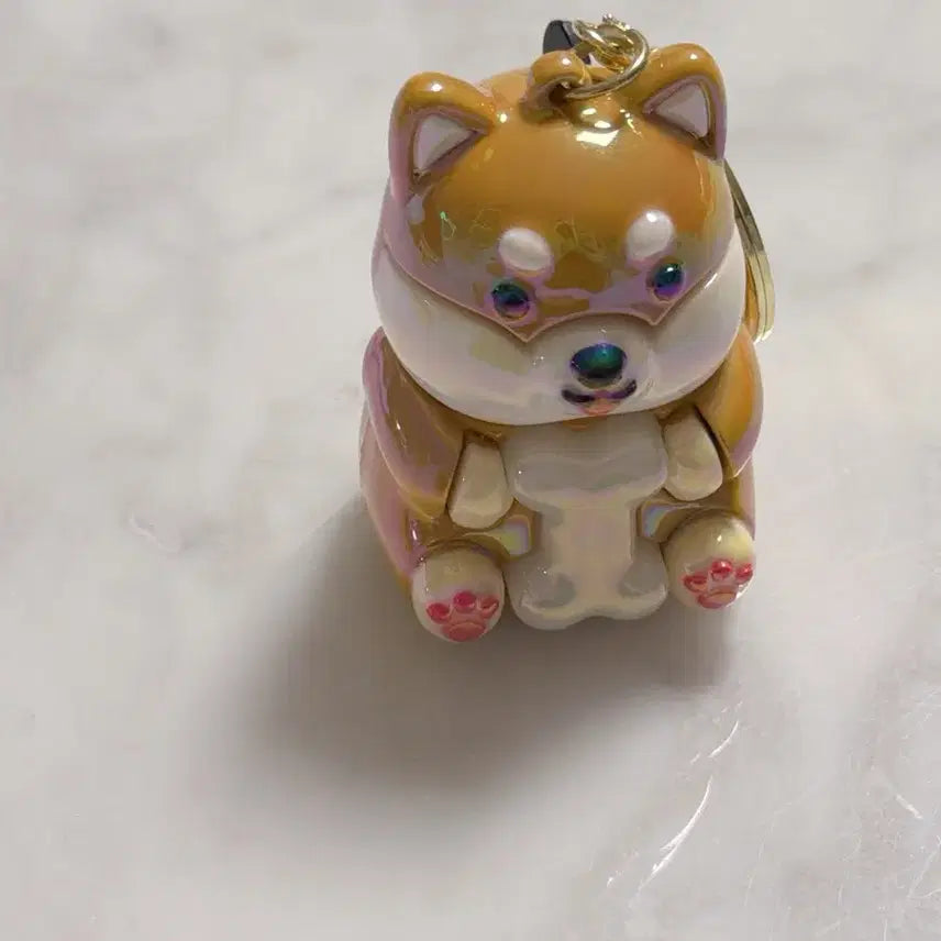 [BUNJANG] Shiba Inu Gold Keychain / 시바견 키링 골드