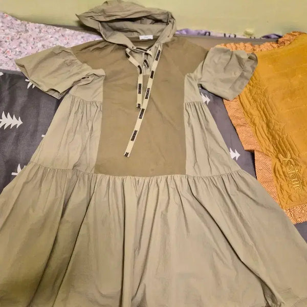 [BUNJANG] Ozesecoon Asymmetric Midi Dress / 오즈세컨언발란스원피스