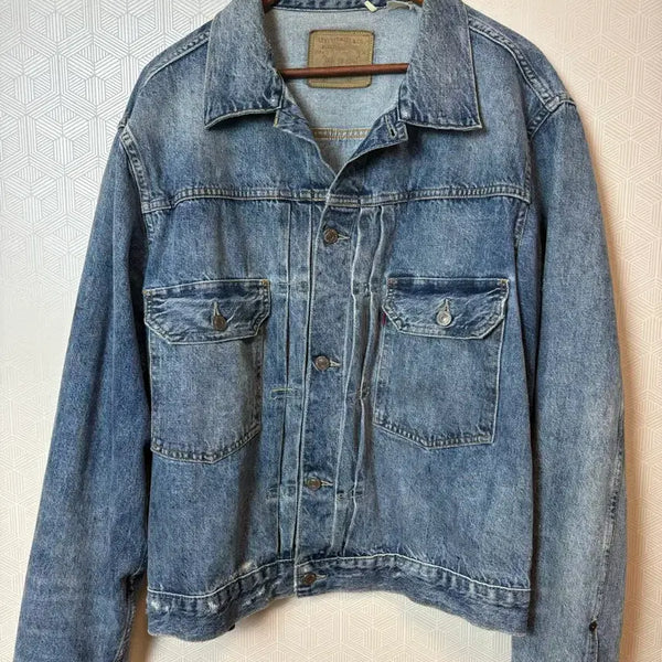 [BUNJANG] Levi's LVC 507XX Type II Denim Trucker Jacket (Size L) / 리바이스 LVC 507XX Type II 70507-0055 데님 자켓
