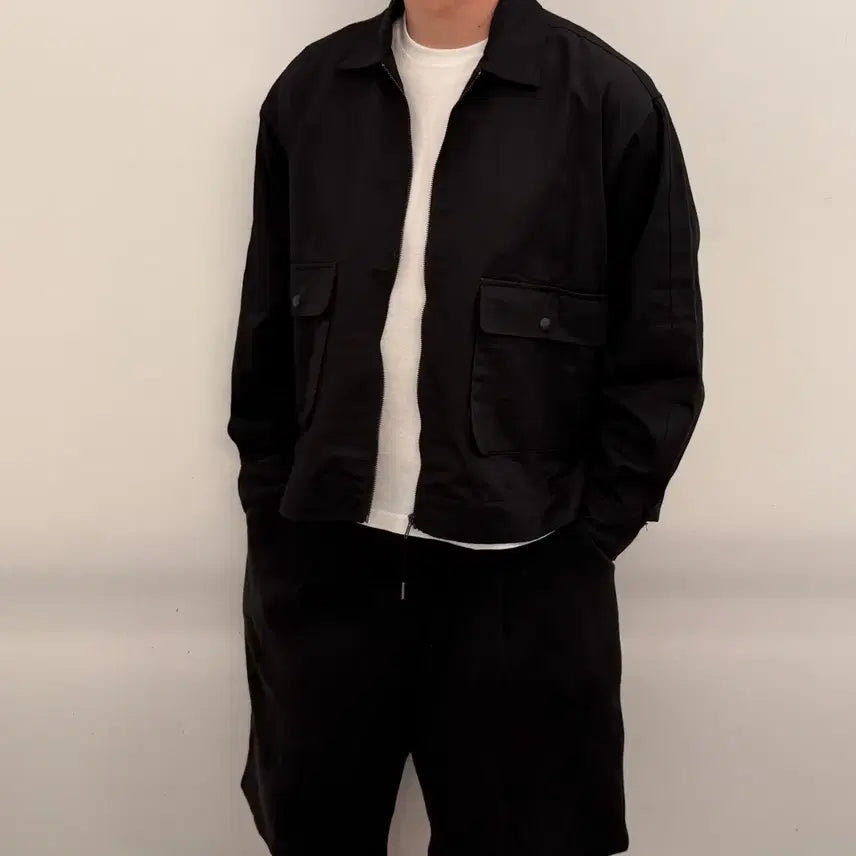 [BUNJANG] Bastick Oversized Cotton Jacket / 바스틱 오버핏 코튼 자켓