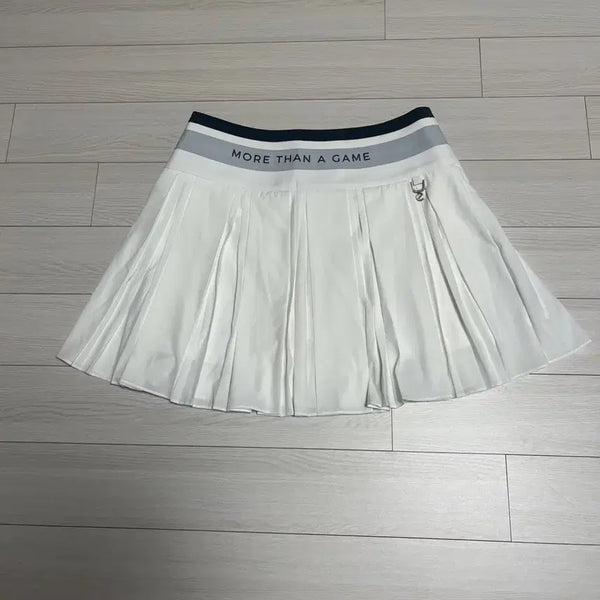 [BUNJANG] ECCO Women's Pleated Golf Skirt - White / 새상품)ECCO 골프 여성 플리츠 스커트 27 화이트.여성골프치마
