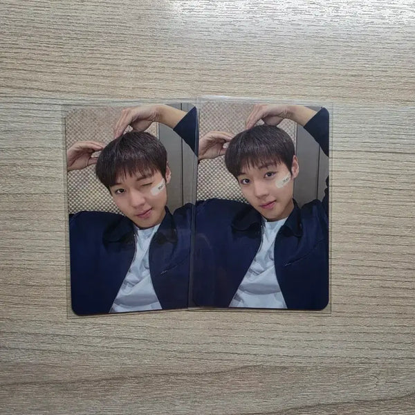 [BUNJANG] Park Jihoon Withmuu Fan Sign POB Ribbon Heart Photocard Bundle Set / 박지훈 위드뮤 대면 미공포 리본하트 포카 일괄판매