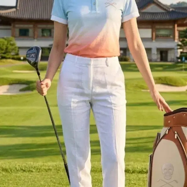 [BUNJANG] Mark &ロナ Women's Golf T-Shirt (New) / 마크앤로나 골프웨어 여성 골프 티셔츠 (새상품)