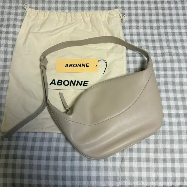 [BUNJANG] L'avone Martin Bag Ash Beige / 아보네 마틴백 애쉬베이지