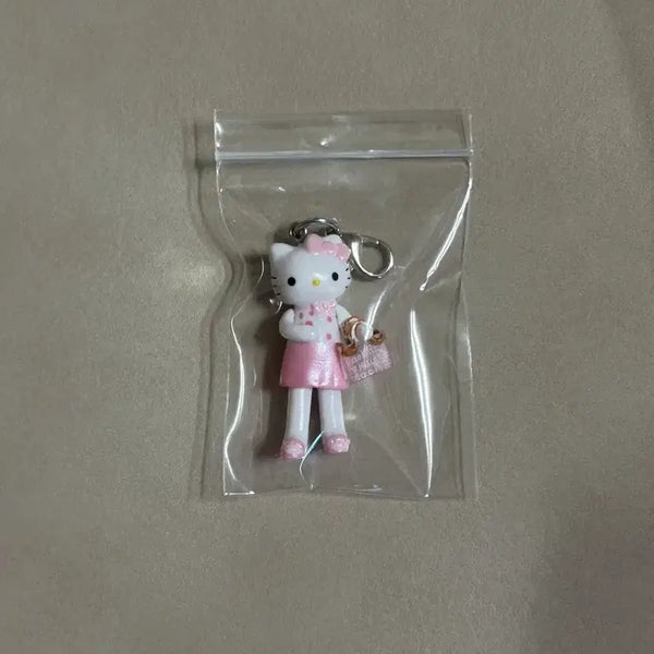 [BUNJANG] Hello Kitty Classic GoGoGirl Long Leg Keyring / 헬로키티 고전 고고걸 롱다리 키링
