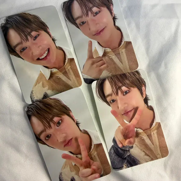 [BUNJANG] SHINEE ONEW Connection Photocard Bundle Set / 샤이니 온유 커넥션 포카 4장일괄
