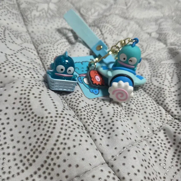 [BUNJANG] Sanrio Pompompurin Airplane Keychain (Set of 2) / 산리오 폼폼푸린 비행기 키링 2종