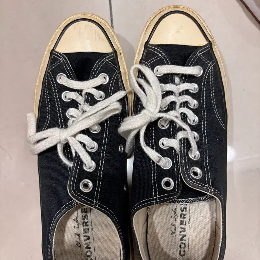 [BUNJANG] Converse Chuck 70 Black 270 Shoes / 컨버스 척70 270 블랙 팝니다