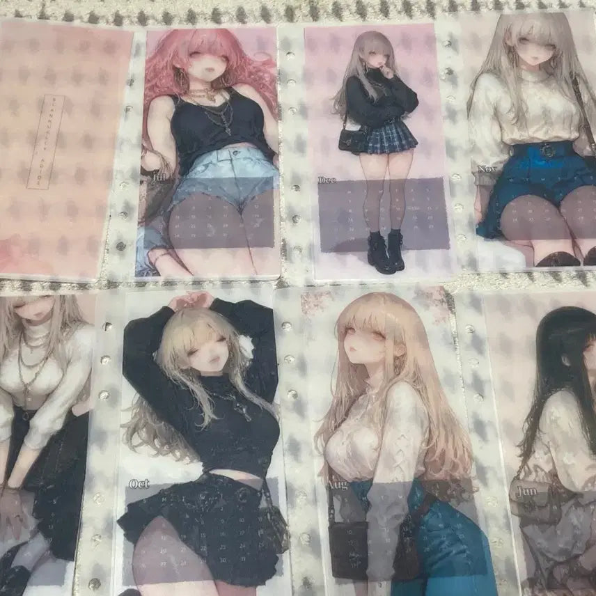 [BUNJANG] Monthly Cash Planner Inserts (July-December) / 현금생활 현금속지 판매합니다