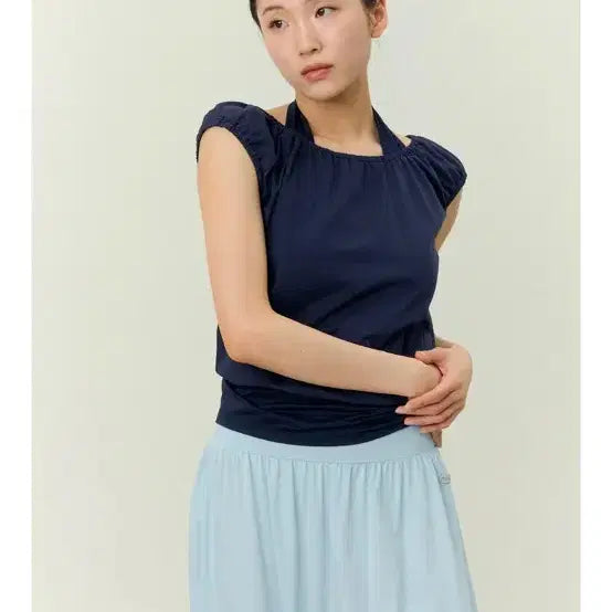 [BUNJANG] Movewarm Puff Cover-up Deep Navy / 무브웜 퍼프 커버업 새제품
