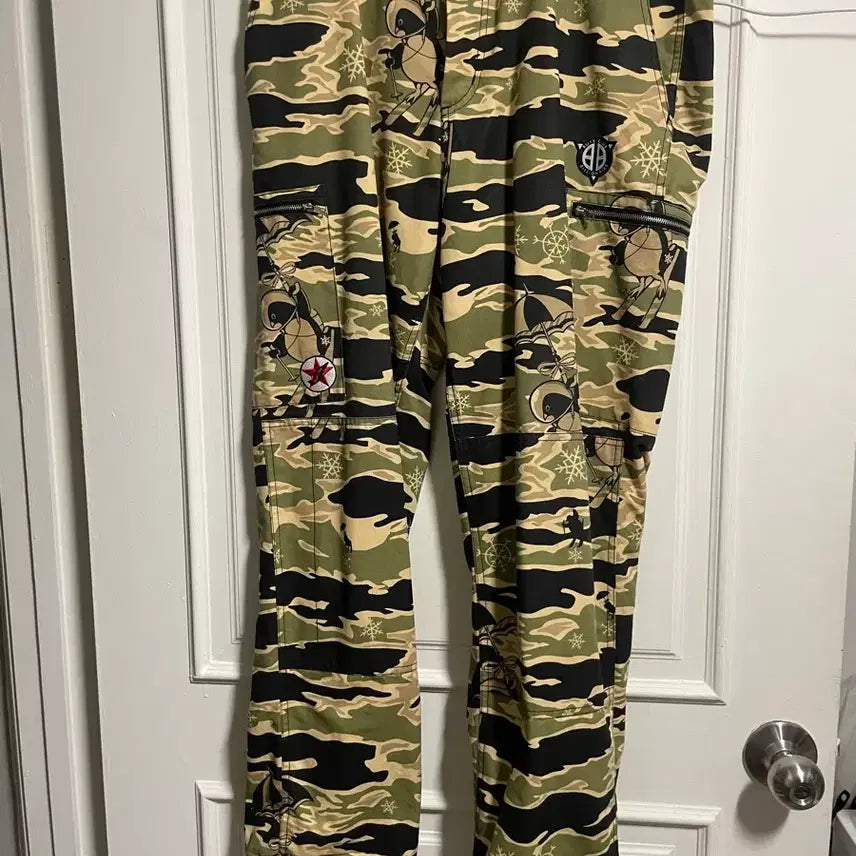 [BUNJANG] BBC Tiger Camo Work Pants 34 / bbc 타이거 카모 워크팬츠 34