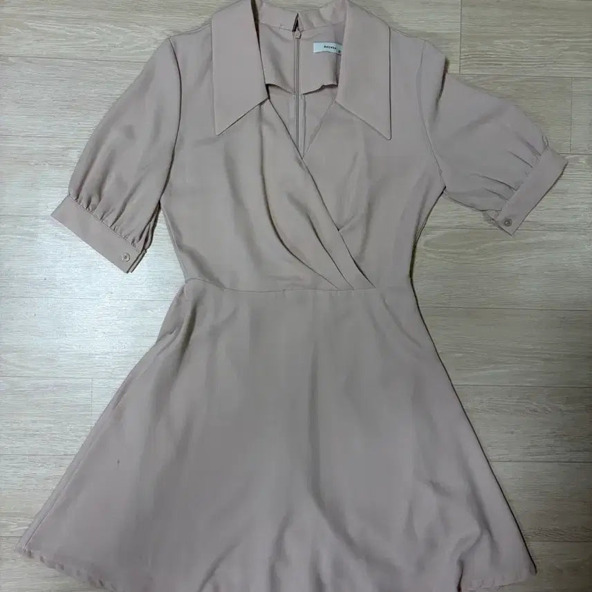 [BUNJANG] Wrap Dress Pink / 랩 원피스 핑크