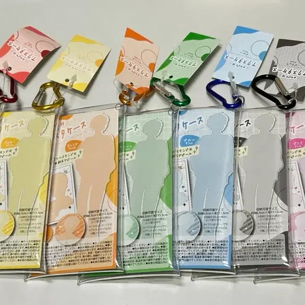[BUNJANG] Daiso PVC Pouch Full Color Set / 일본 다이소 pvc 파우치 전색상